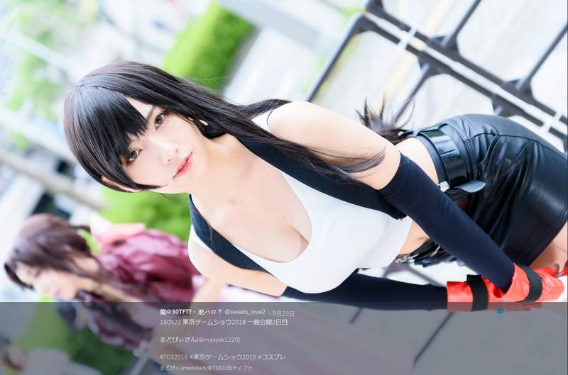 《蒂法ff7》东京电玩展不能错过的超美cosplay Facebook-第1张