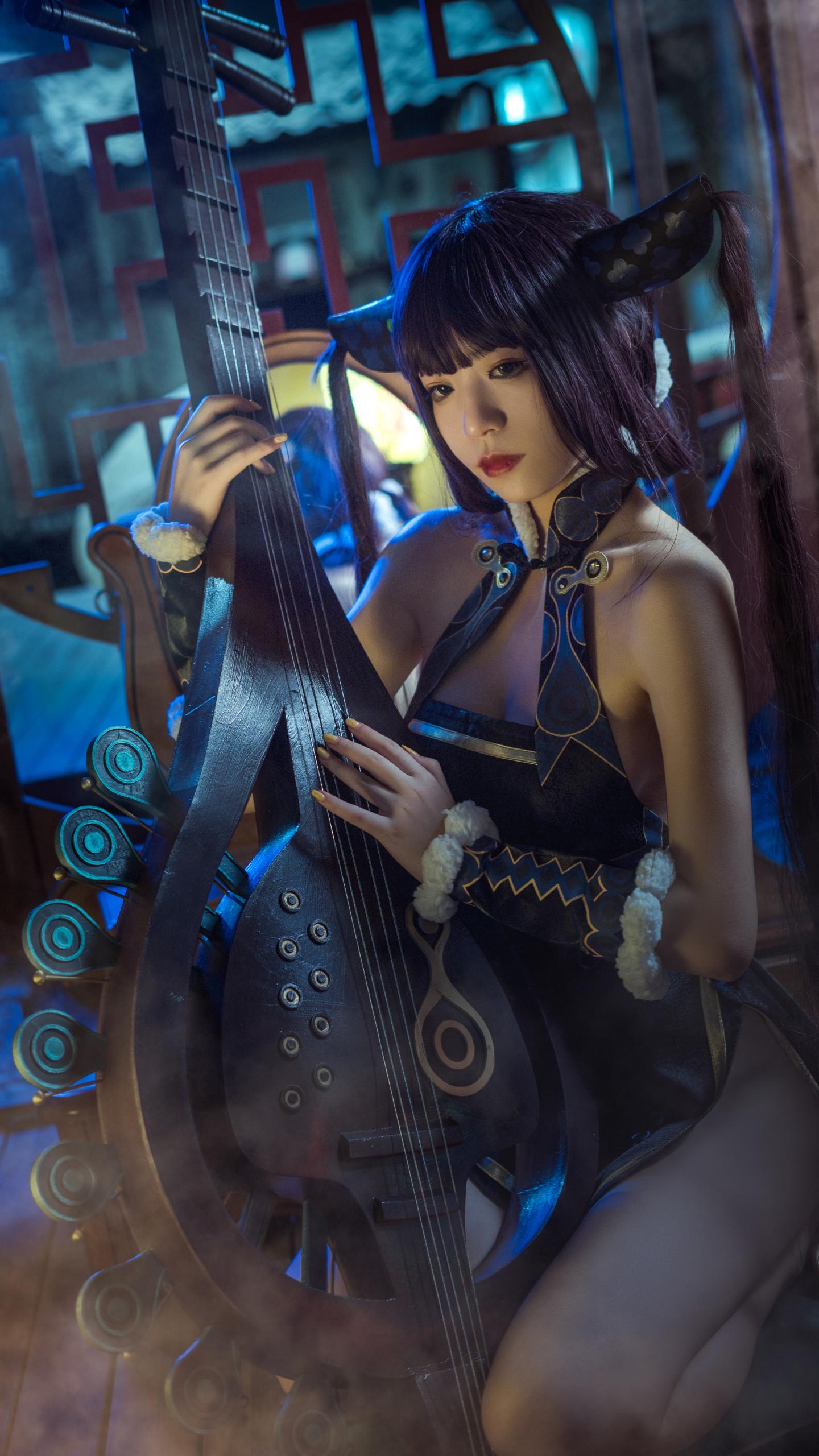 黑色的诱惑Fate/go 杨贵妃 Cosplay Facebook-第1张