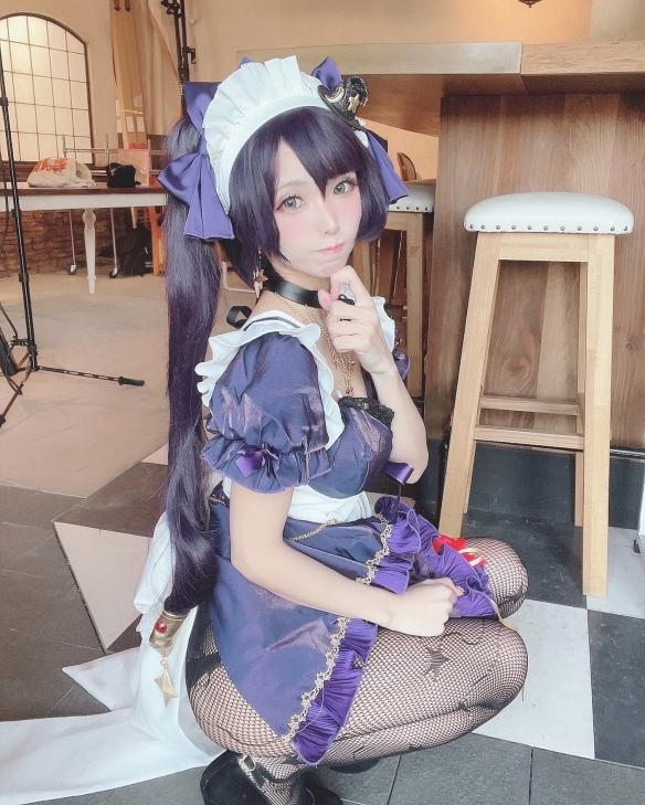 岛国萌妹COSER Elly美照 盈盈一握小蛮腰你爱吗？ Facebook-第1张