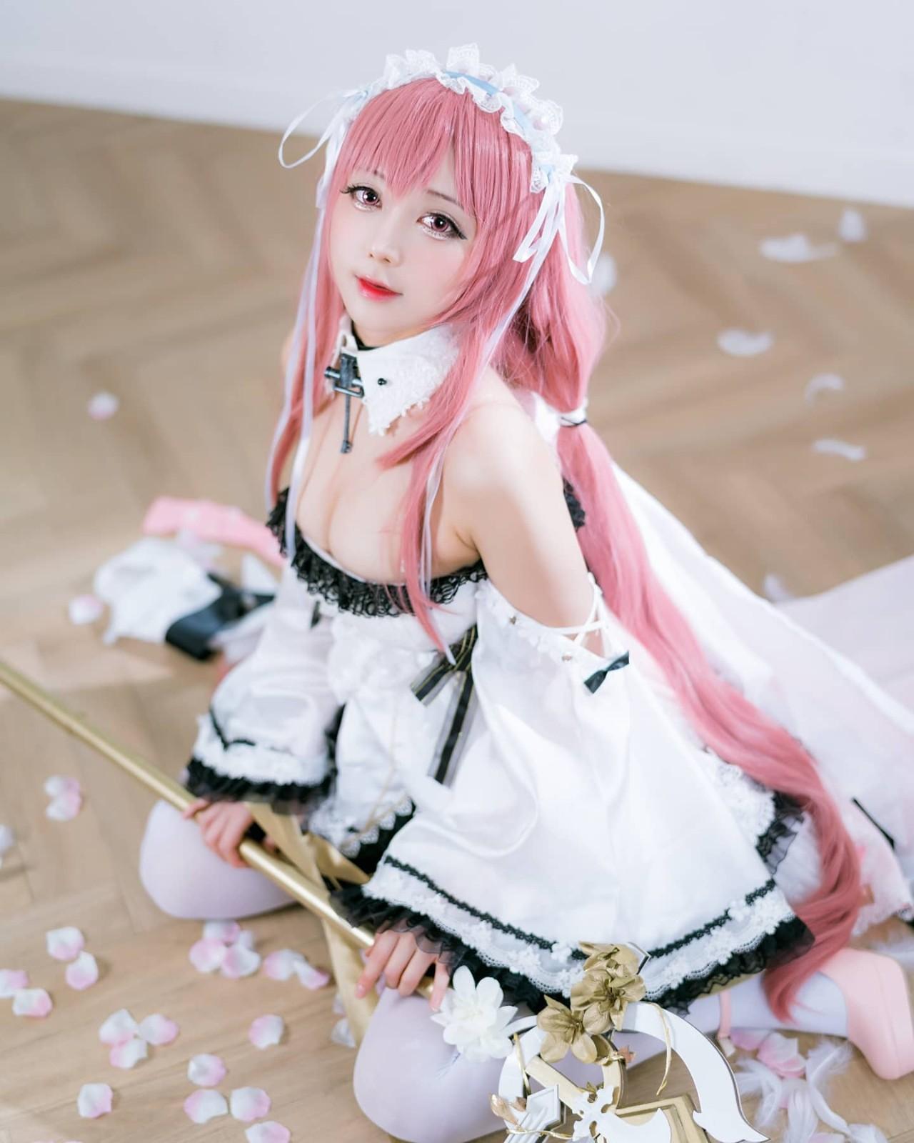 韩国萌妹Coser 양리 身材娇小却有大欧派 Facebook-第1张