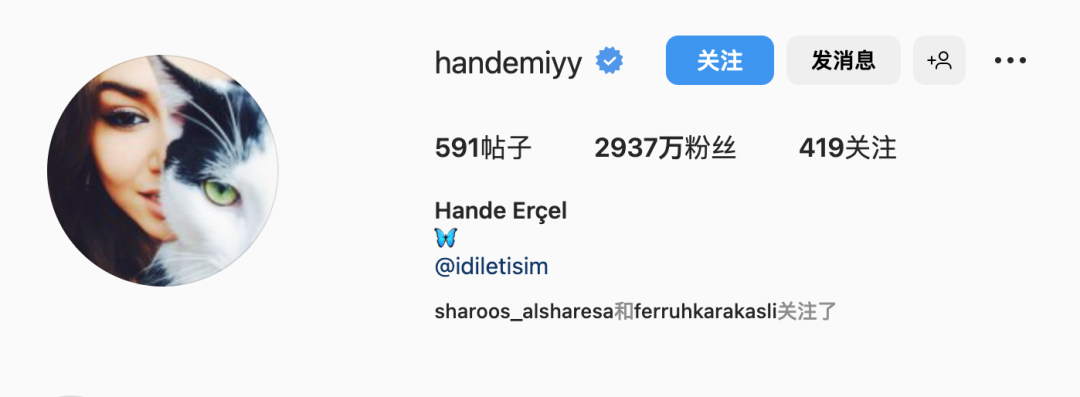 欧美 | 汉德 埃塞尔（Hande Erçel），2020年全球百大美女第1名 Facebook-第2张